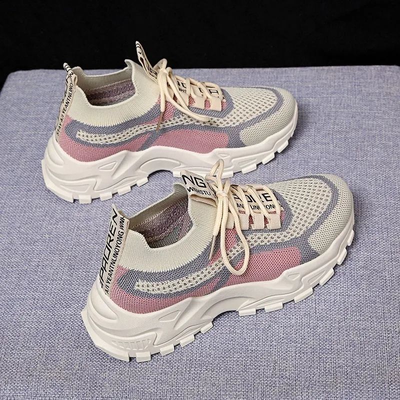 Women's Sports Breathable Soft Bottom Light Running Casual Shoes