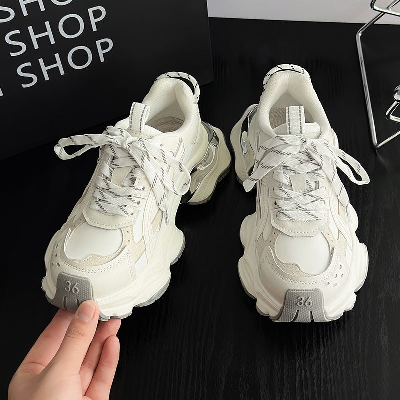 Women's Spring Dad Genuine Platform Fashion Comfortable Casual Shoes