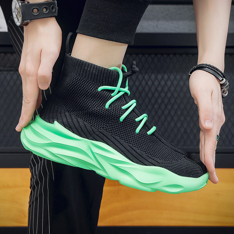 Men's Breathable Mesh Surface Soft Bottom Lightweight Sneakers