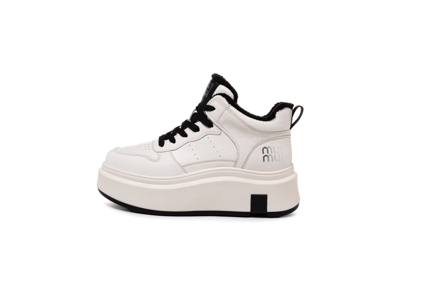 Women's Winter Fashion Cotton Thick-soled Thin White Women's Shoes