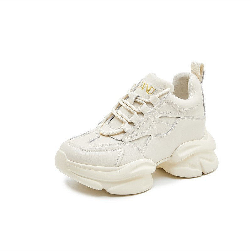 Women's Increasing Insole Dad Spring Platform Soft Bottom Women's Sports Shoes