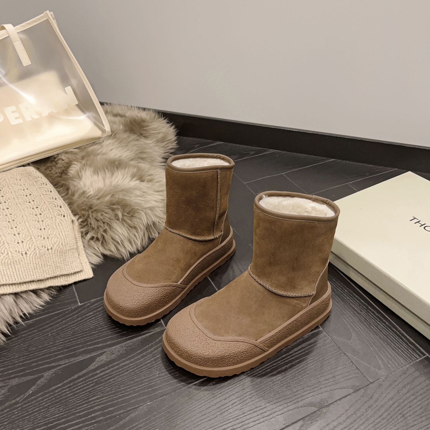 Women's Heater Vintage Genuine Length Plus Veet Snow Boots