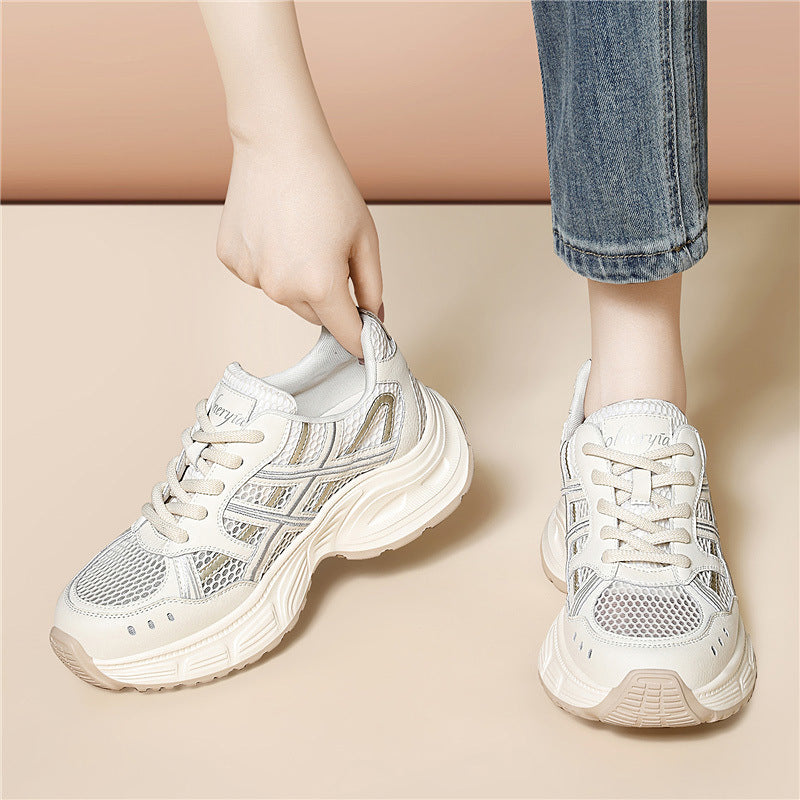 Retro Elevator Wild Daily Pumps Female Women's Sports Shoes