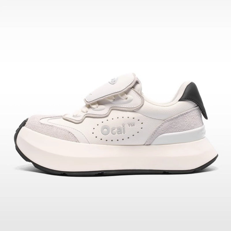 Women's Cloud Retro Platform Height Increasing Niche Country Sneakers