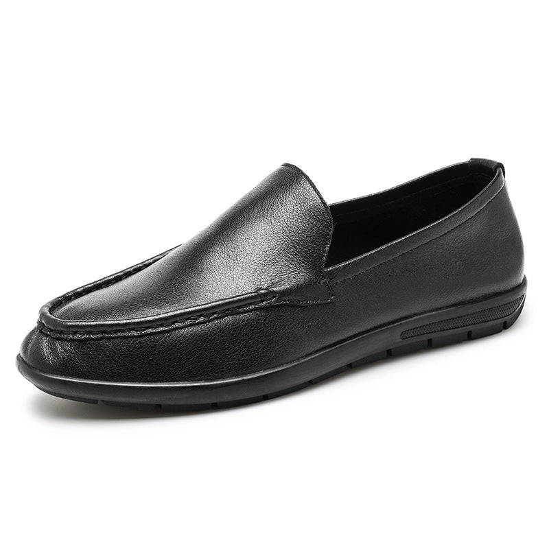 Men's Broken Size Autumn Deodorant Soft Cowhide Loafers