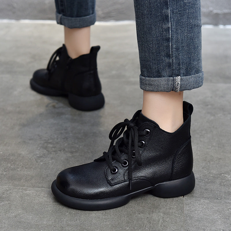 Women's Activity Price Short Mid Single Round Boots