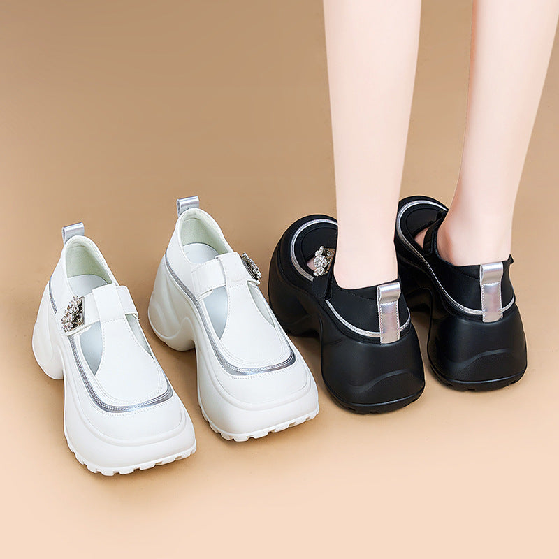 Women's Bottom For Summer Hollow Out Velcro Casual Shoes