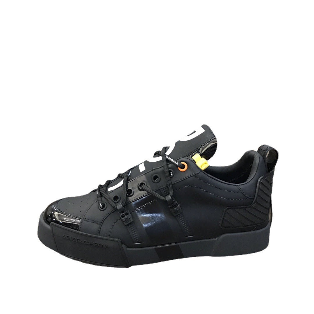 Men's Stylish Korean Style Tide White Sneakers