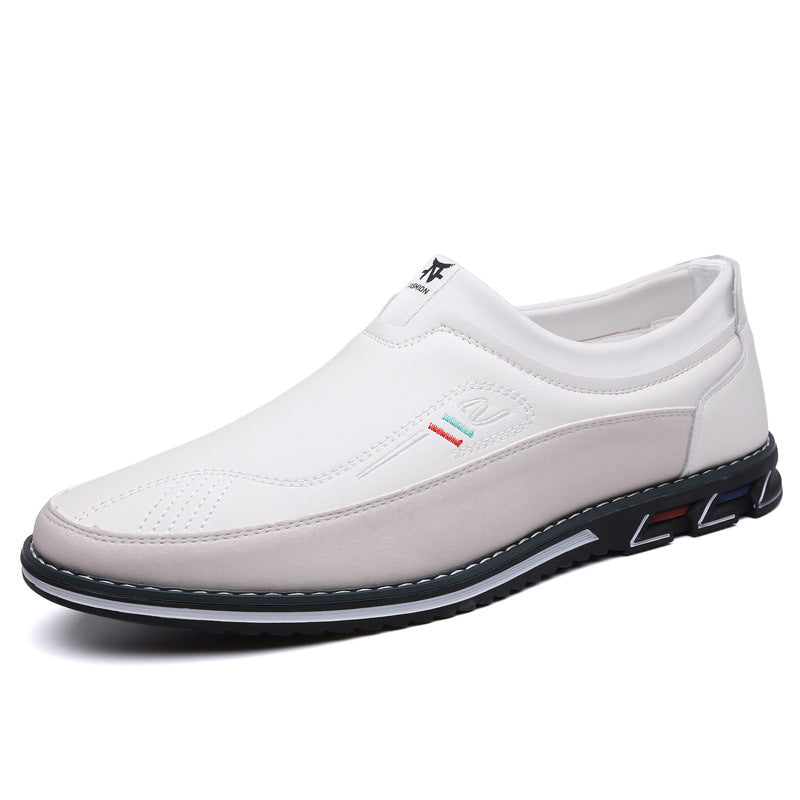 Men's Size Big Foot Business Fashion Comfortable Casual Shoes