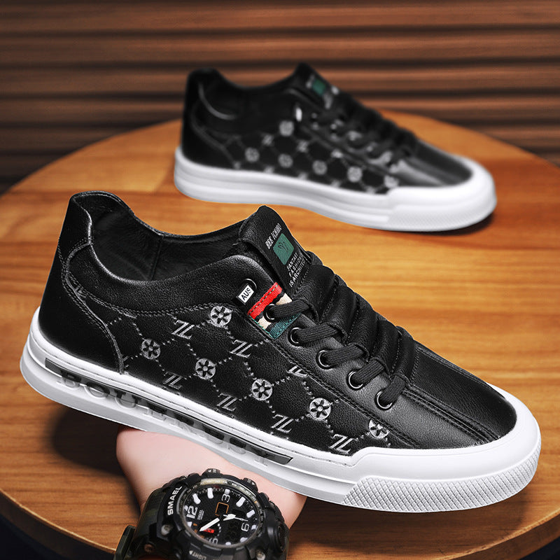 Men's Summer Suit Black Tide Versatile Light Casual Shoes