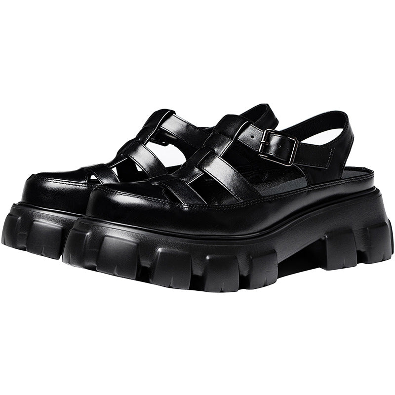 Men's Personality Platform Roman Summer Fashion Closed Sandals