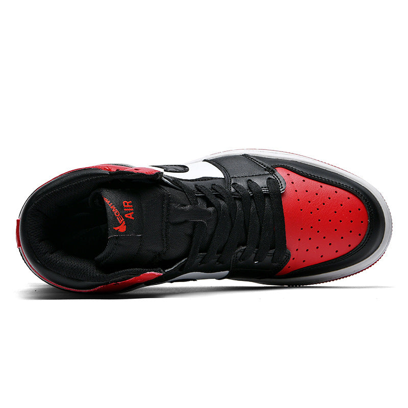 Men's Sports Basketball Black White Panda Friction Sound Unisex Green Men's Board Shoes
