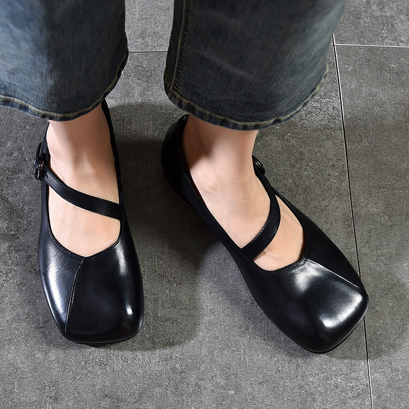 Women's Price Round Toe Shallow Mouth Mary Women's Shoes
