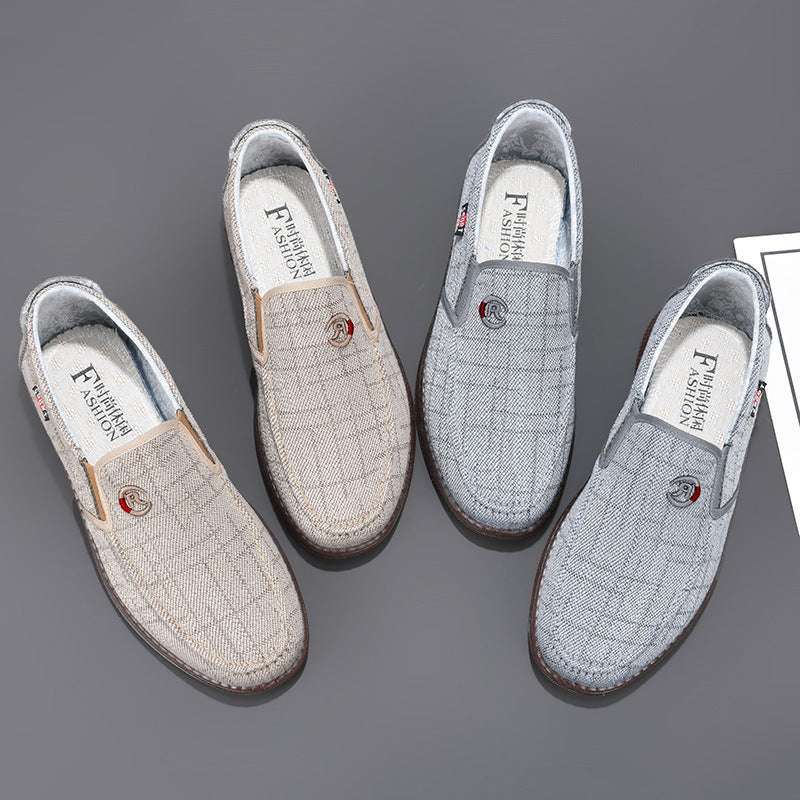 Men's Old Authentic Tendon Sole Cloth Breathable Canvas Shoes
