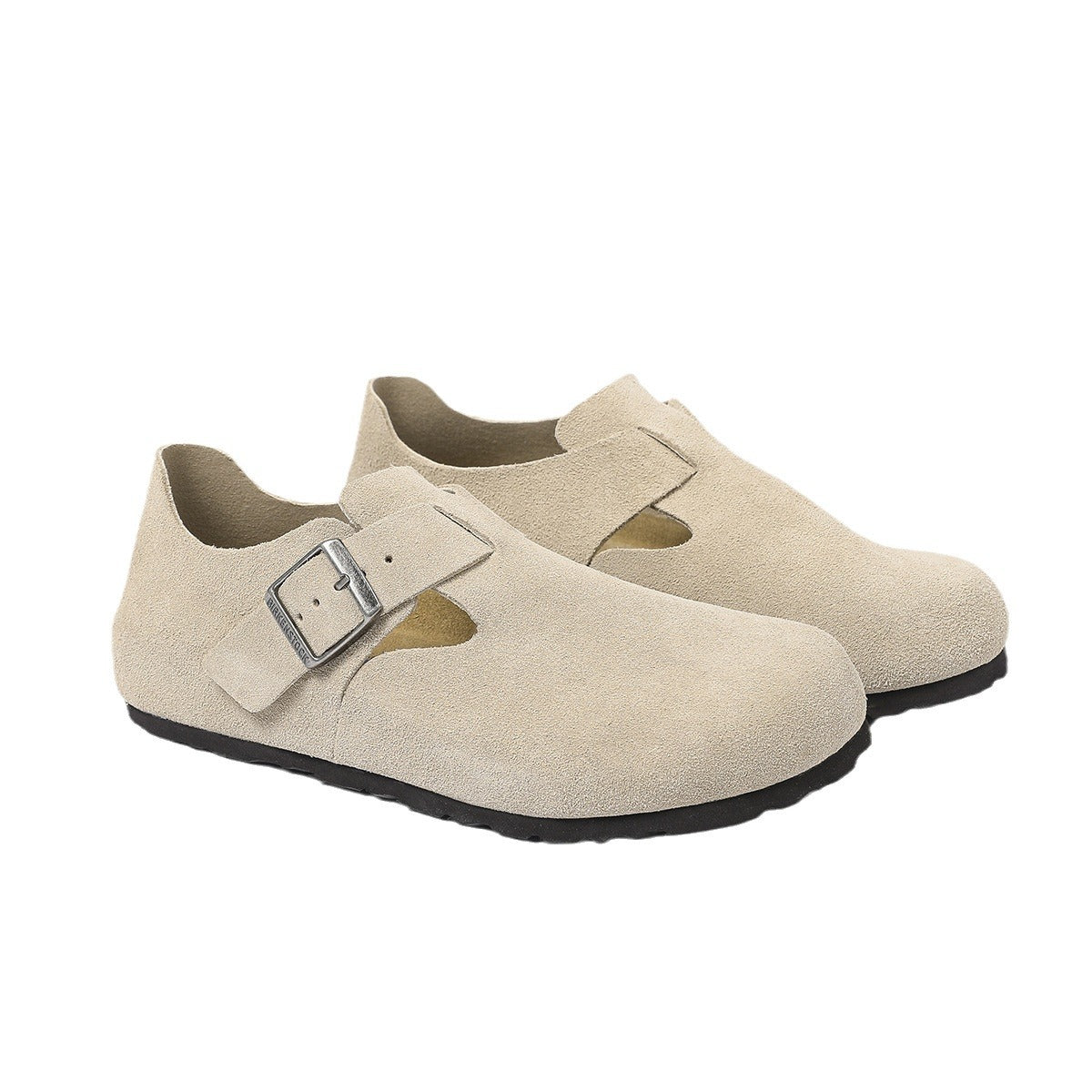 Women's & Men's All-inclusive Cork Sole Genuine Closed Toe Casual Shoes