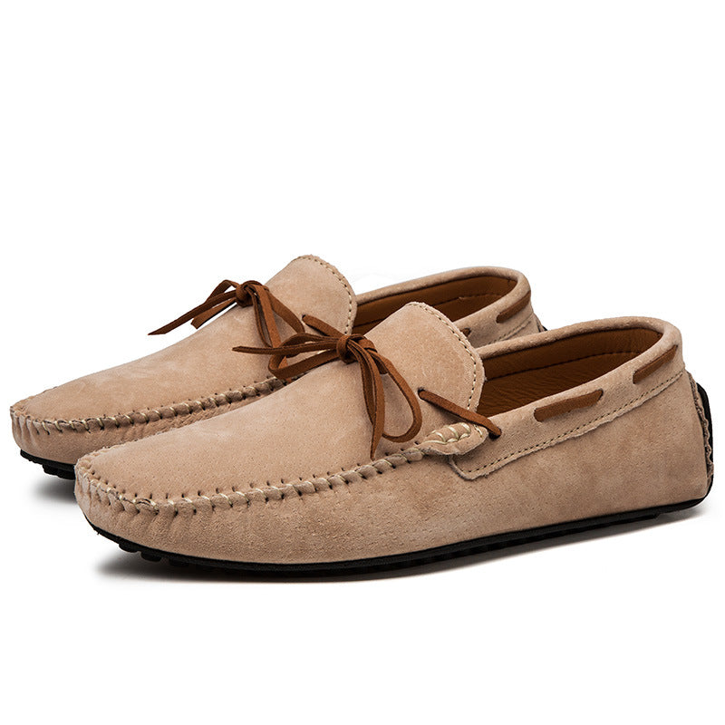 Men's Plus Size Fashion Classic Bow Convenient Loafers