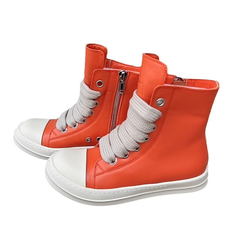 Women's & Men's Shoelaces Sports Leisure Calf Couple Plus Sneakers