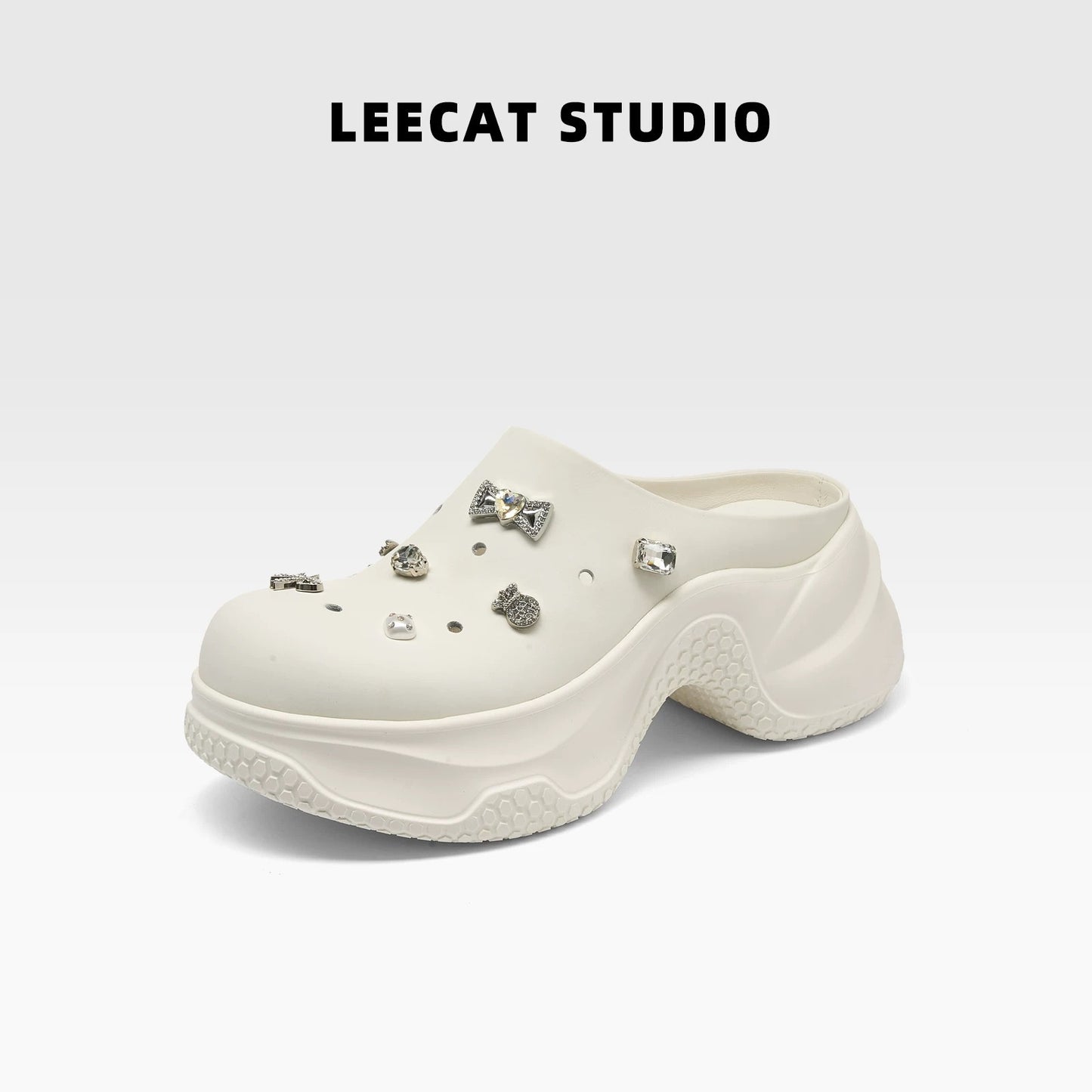 Summer Platform Height Increasing Hole Female Sandals