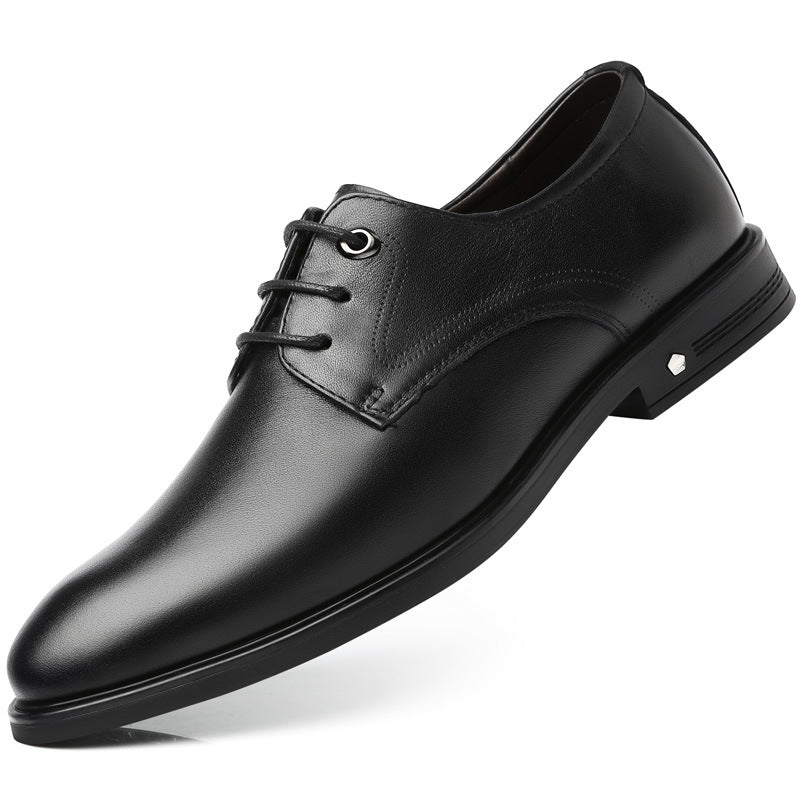 Men's First Layer Cattlehide Fashion Comfortable Durable Leather Shoes