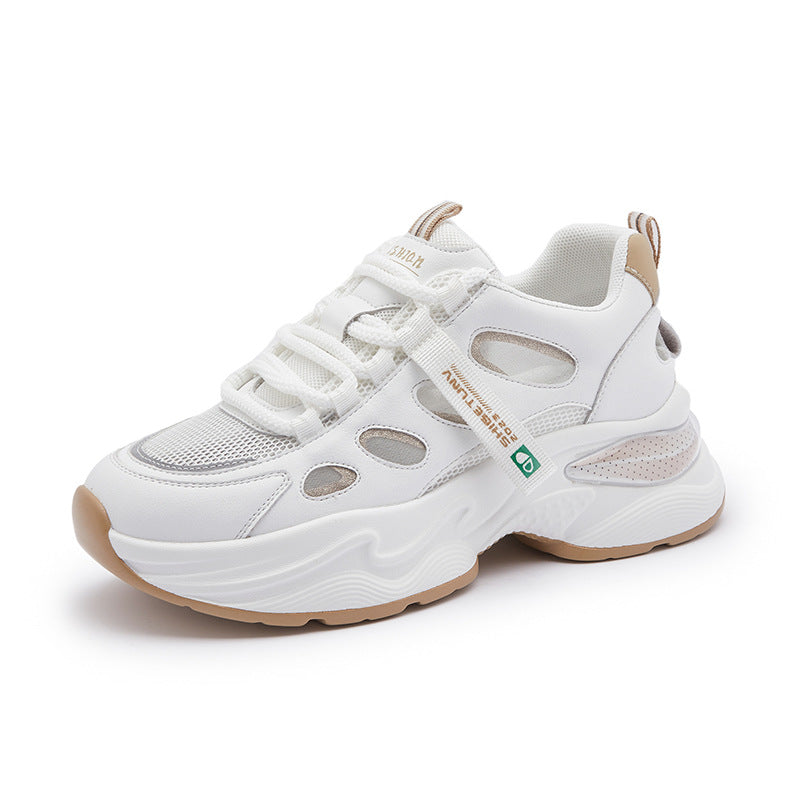 Women's Dad Summer Hollow Breathable Mesh Hole Sneakers