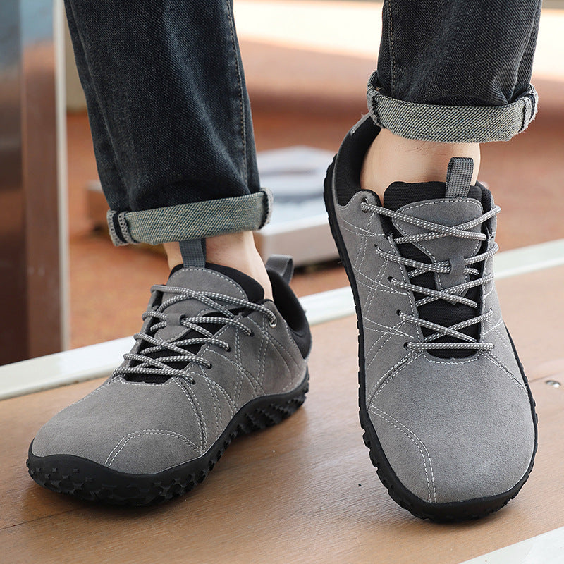 Women's & Men's Plus Size Running Suede Leisure Mountaineering Sneakers