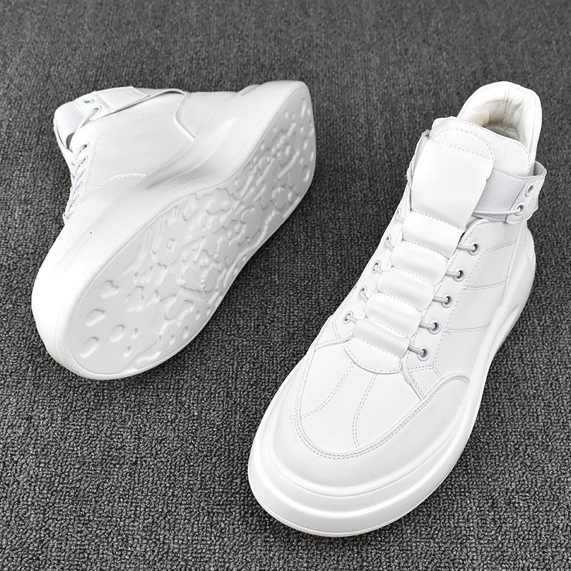 Slouchy Spring Breathable Trendy Korean White Casual Shoes