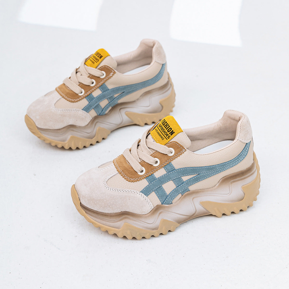 Women's & Men's Increasing Insole Platform Dad Autumn Fashion Men's Shoes