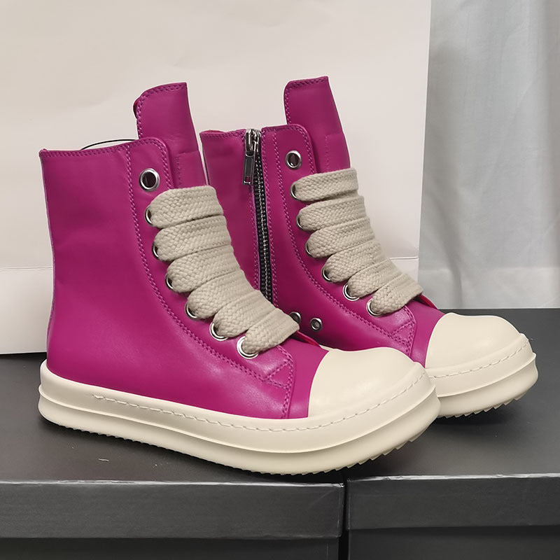 Women's & Men's Shoelaces Sports Leisure Calf Couple Plus Sneakers