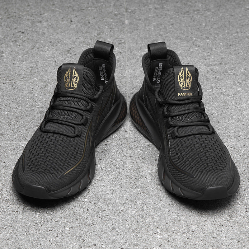 Men's Breathable Mesh Surface Sports Air Cushion Sneakers