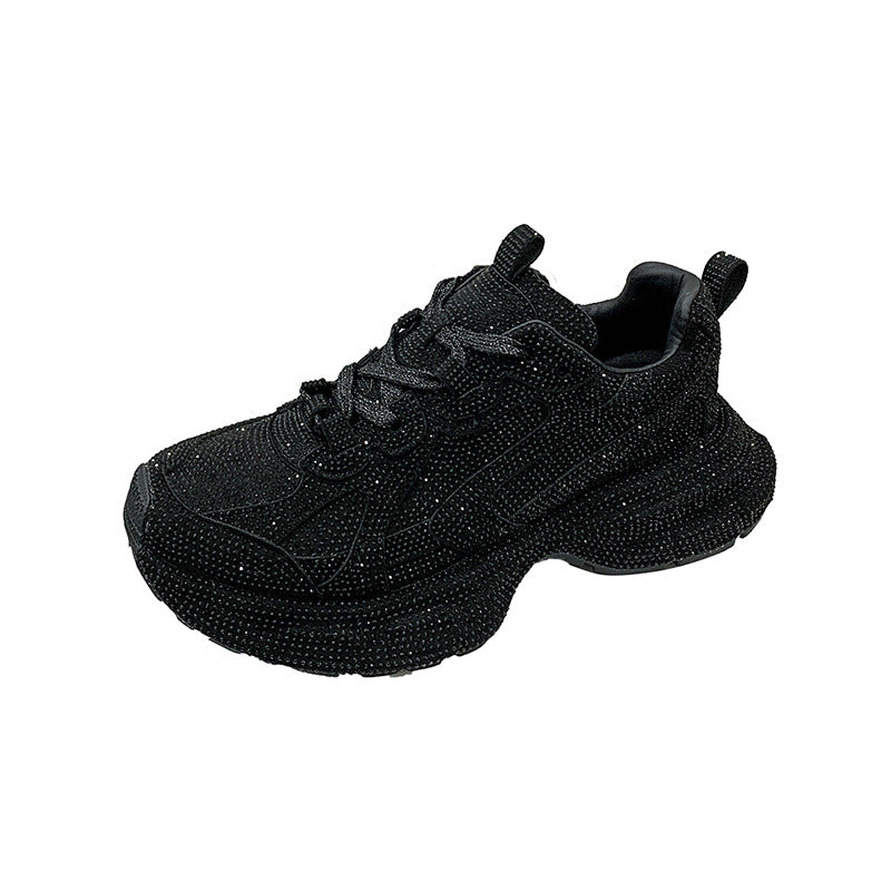 Women's Paris Ninth Generation Rhinestone Dad Sports Casual Shoes