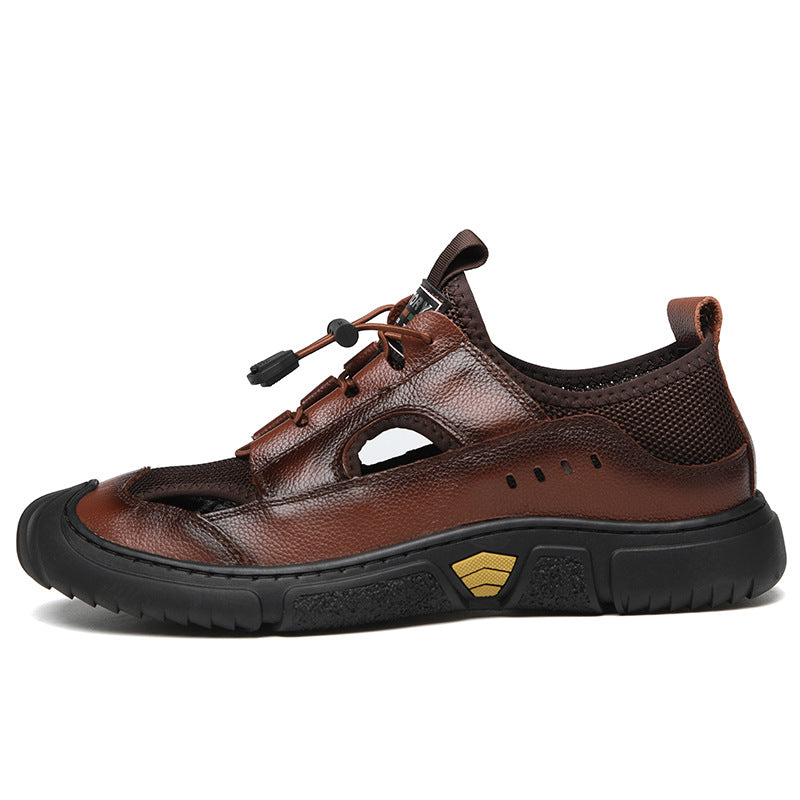 Men's Summer Genuine Hole Outdoor Water Beach Casual Shoes