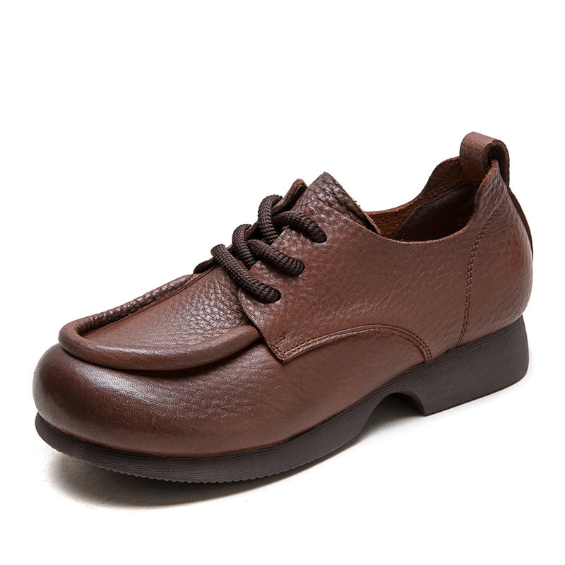 Women's Autumn Retro Commuter Comfortable Versatile Single-layer Casual Shoes