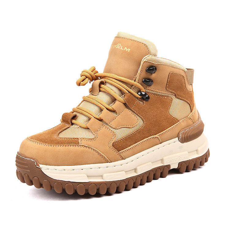 Men's Northeast Winter Fleece-lined Thickened Ankle Minus Degree Sheep Fur Snow Boots