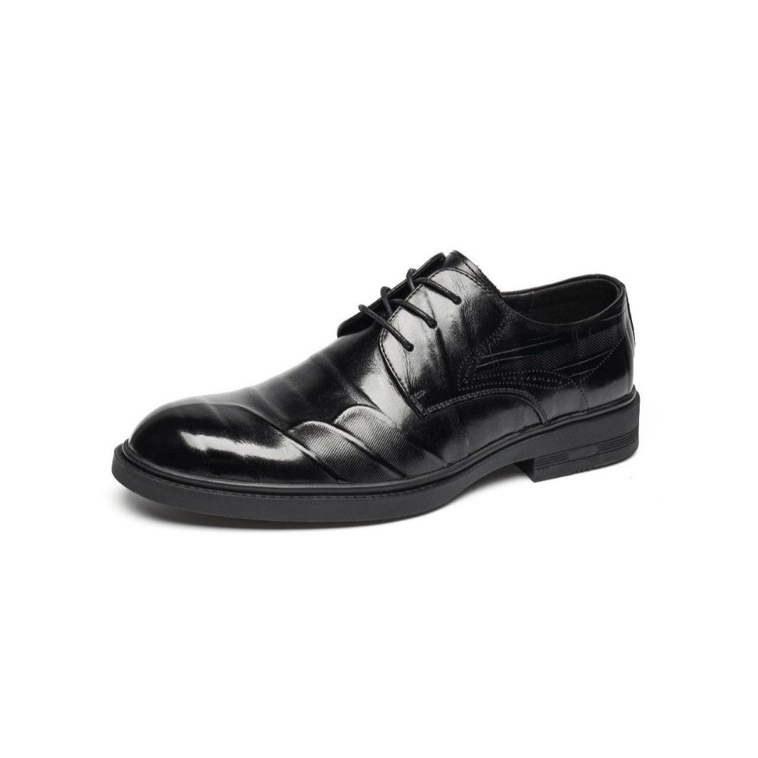 Men's Business Formal Suit British Bridegroom Wedding Men's Casual Leather Shoes