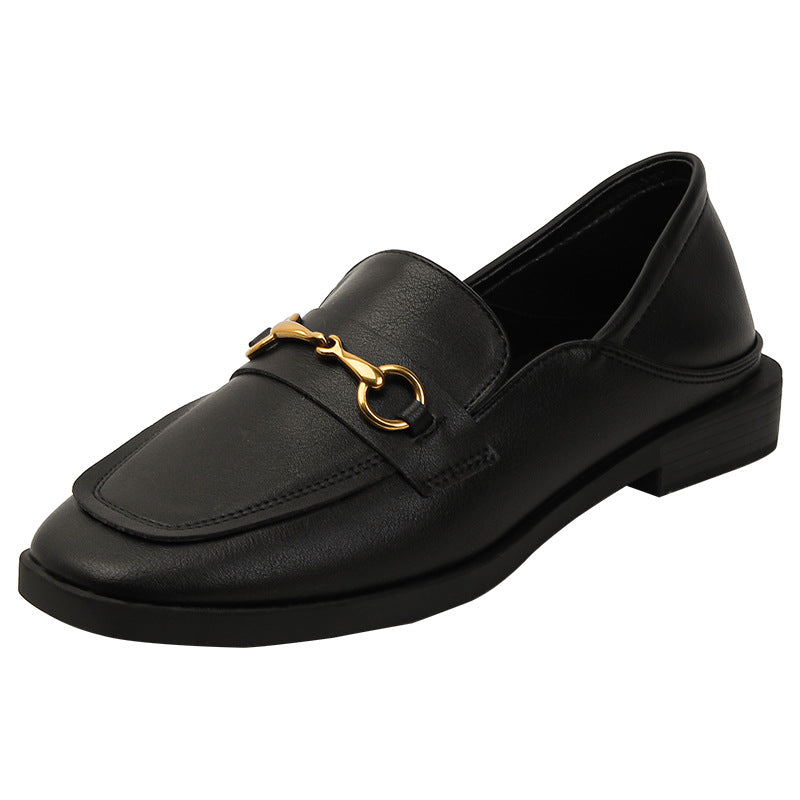 Women's Spring Authentic British Style Pumps Slip-on Loafers