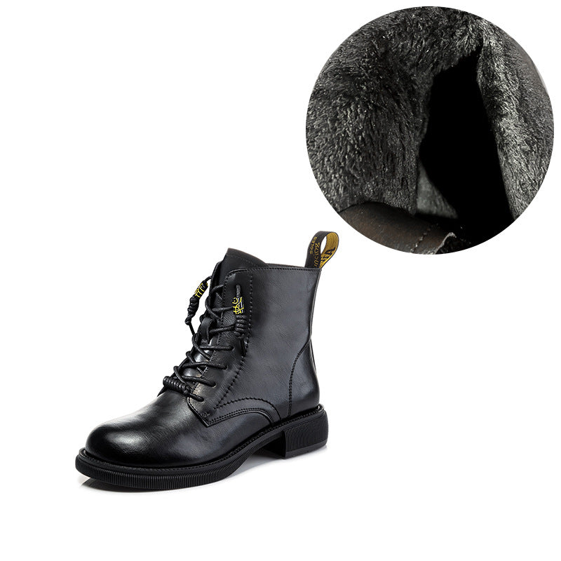 Women's Martin Autumn Large Size Short Shop Boots