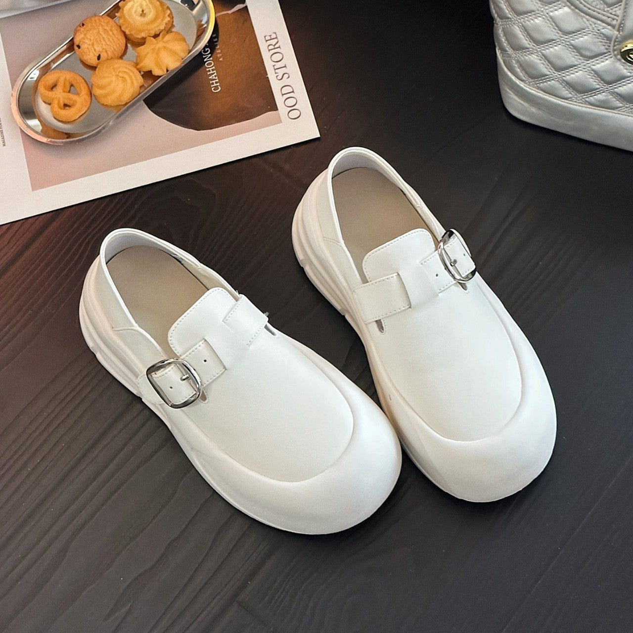 Women's Muffin Lazy Spring Two-way Big Toe Casual Shoes