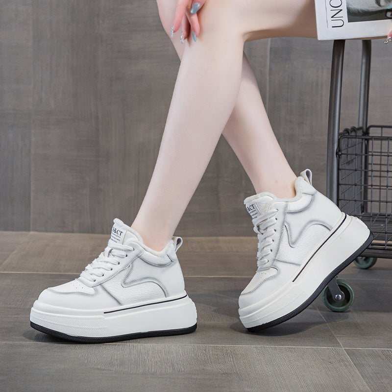 Women's Slouchy Stylish Authentic Platform Sports Casual Shoes