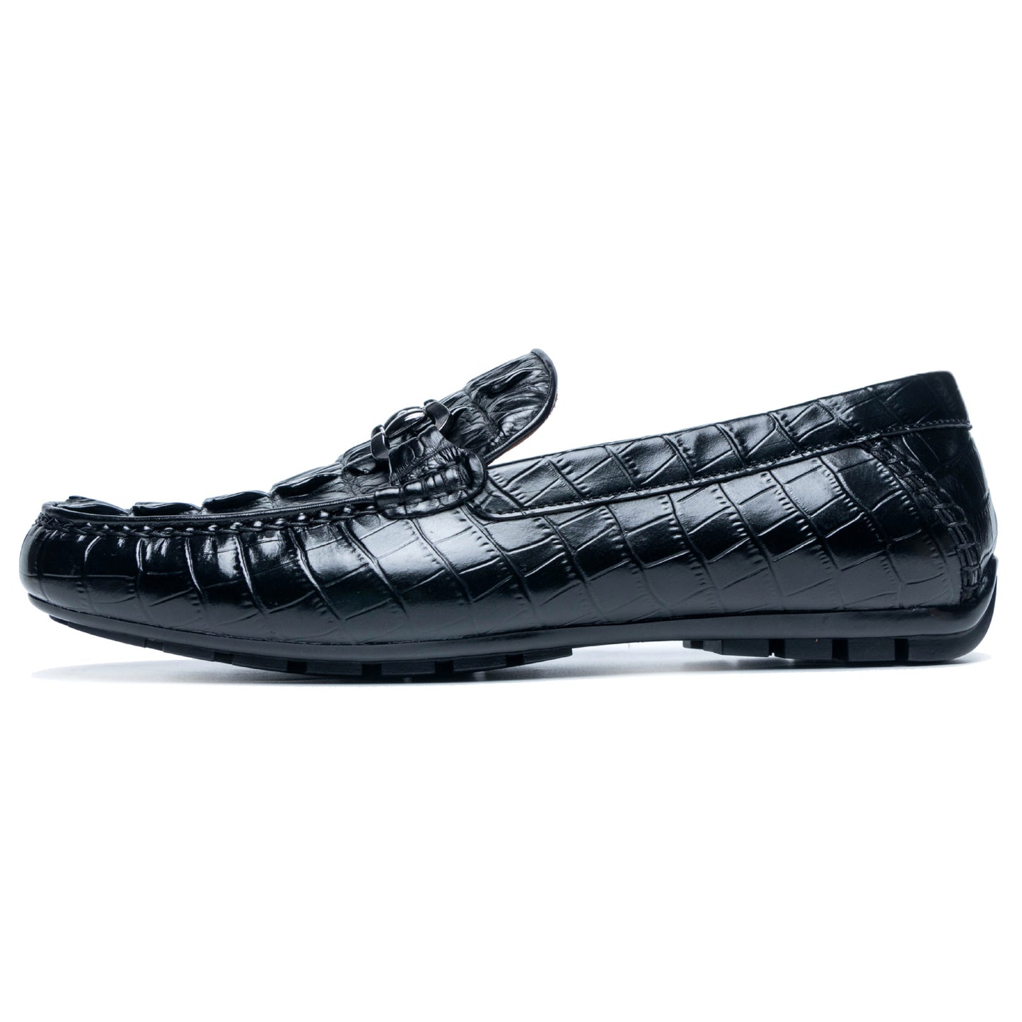 Men's Crocodile Summer Tods Slip-on Genuine Business Casual Shoes