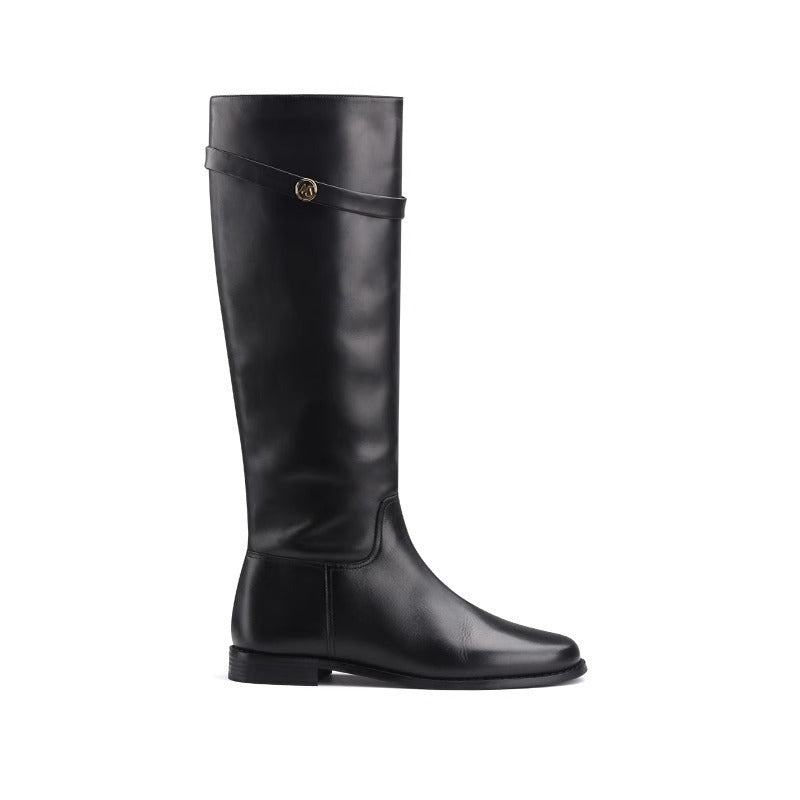Women's Coins In Seconds Retro Chunky Thick Bottom Boots