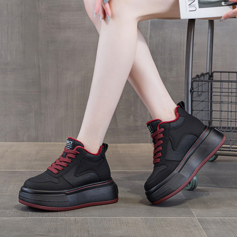 Women's Slouchy Stylish Authentic Platform Sports Casual Shoes
