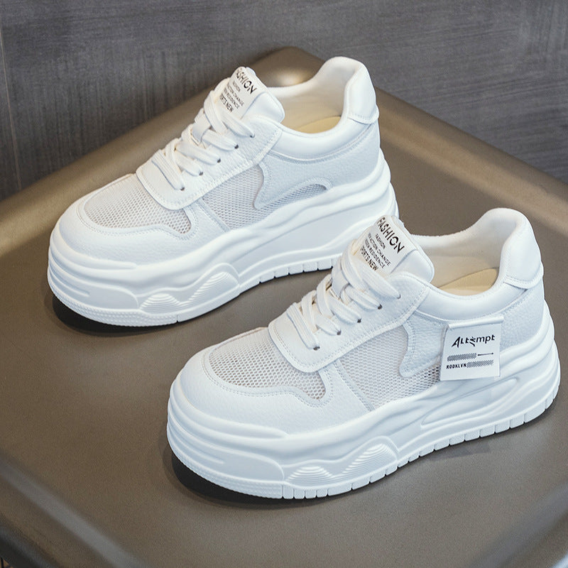 Women's Height Increasing Insole Small Summer Mesh Men's Shoes