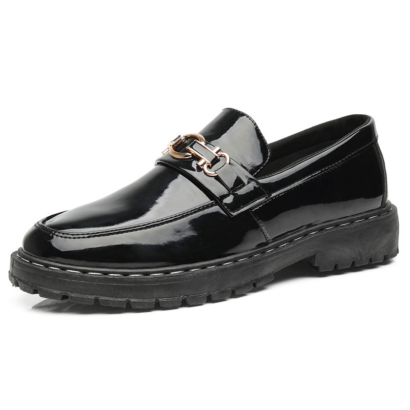 Men's Summer Breathable Slip-on Lofter Korean British Casual Shoes