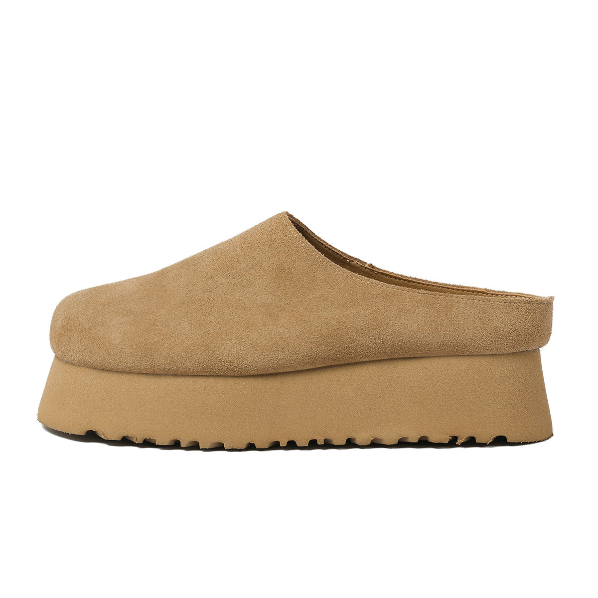 Women's Autumn Outer Wear Thick Bottom Retro Slippers