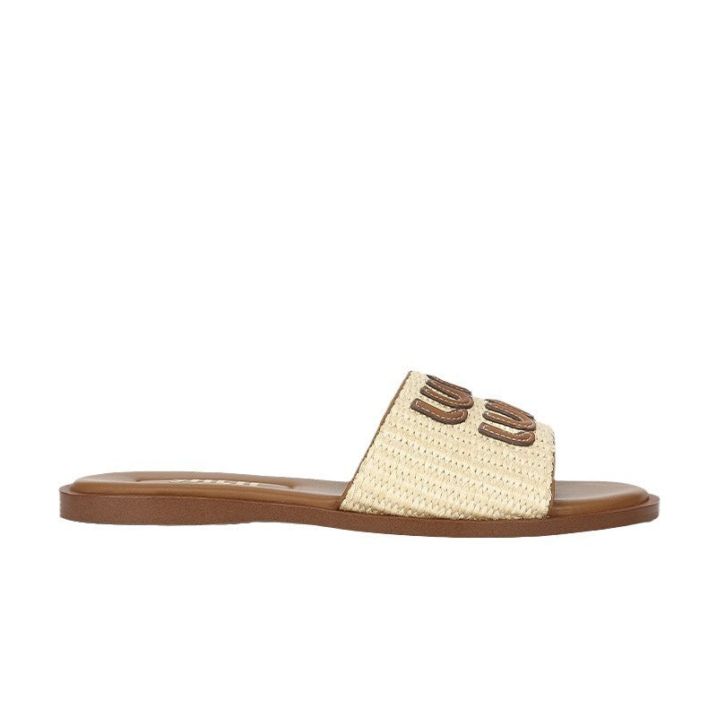 Women's Su Woven Flat Daily Beach Summer Outdoor Wear Sandals