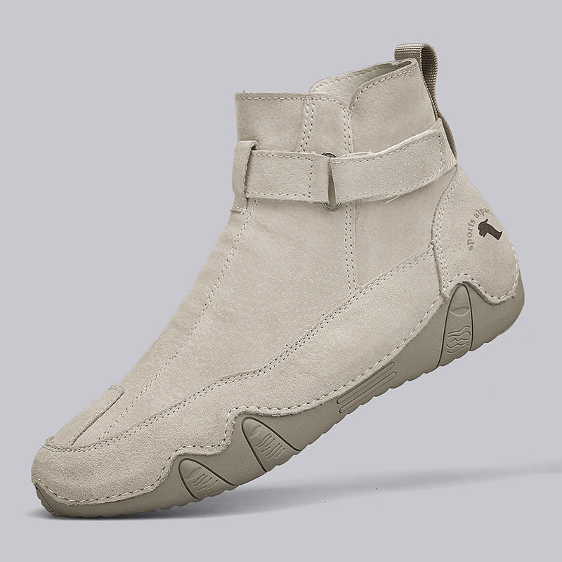 Men's Autumn Warm Outdoor Slip-on Soft Bottom Casual Shoes