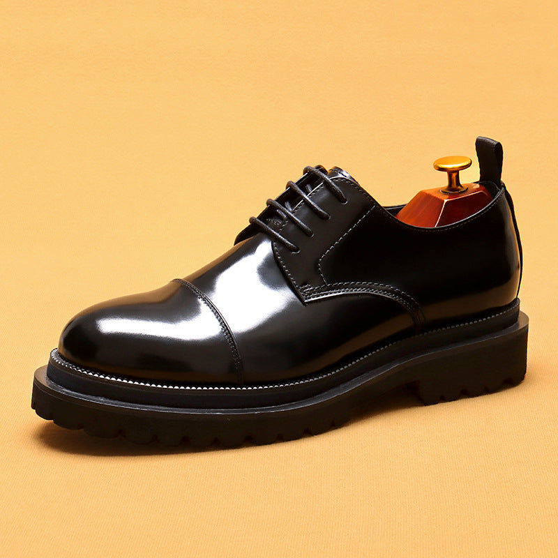 Men's Formal Wear Business Cowhide Lining British Leather Shoes