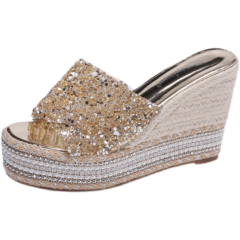 Women's Wedge Summer Platform Non Slip Outdoor Slippers