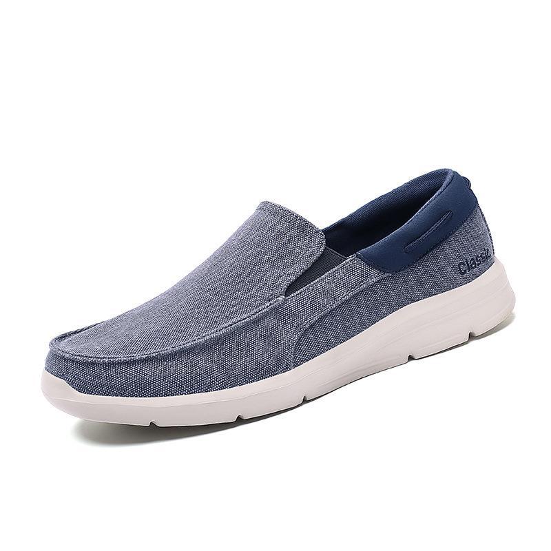 Men's Summer Korean Style Breathable Plus Size Canvas Shoes