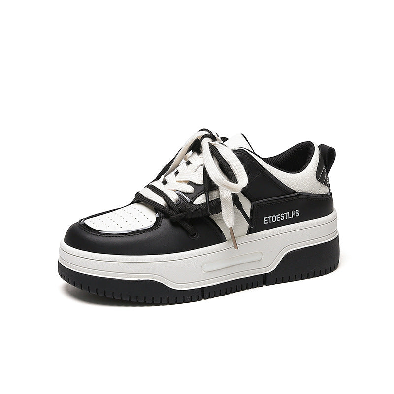 Spring Bright Color Board Versatile Thick Sneakers